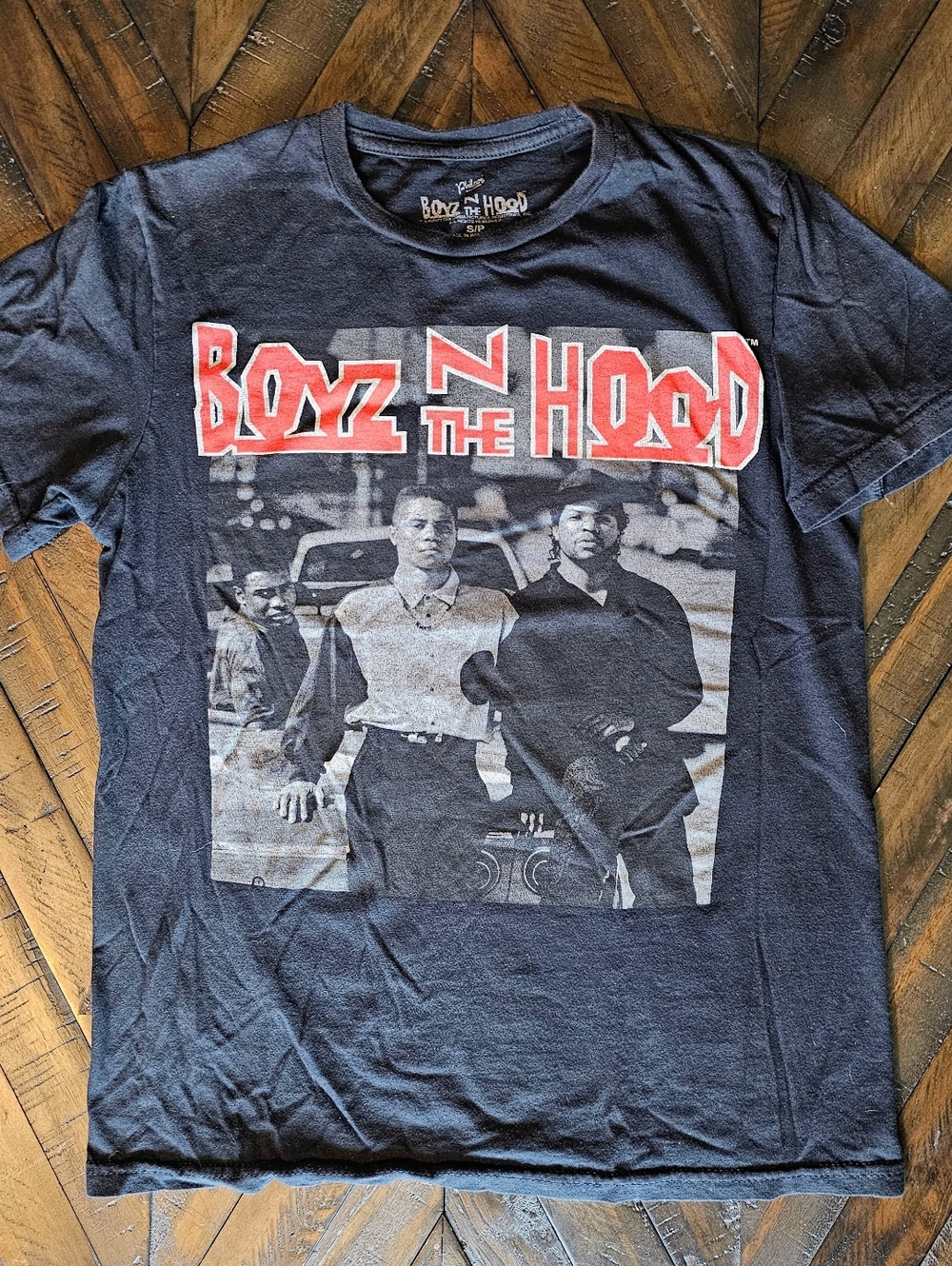 Philcos Boyz N The Hood Graphic Tee - Black. Women' Small